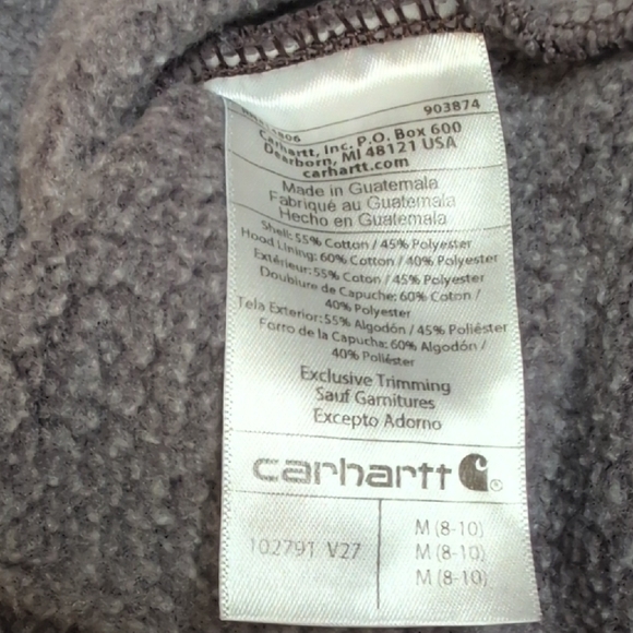 Carhartt Relaxed Fit Midweight Logo Sleeve Graphic Sweatshirt Size M New $54.99 - Picture 4 of 6